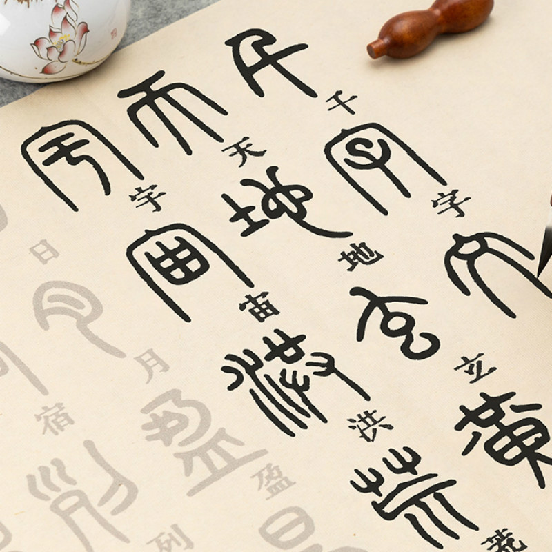 Chinese Calligraphy Practice Book - Pincel chinês caligrafia copybooks deng shiru