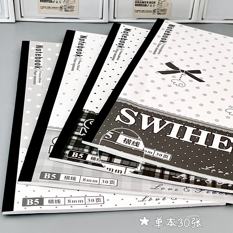 4 Pacotes de Cadernos de Plást - Blank Sheet Music Notebook avaliação e preço