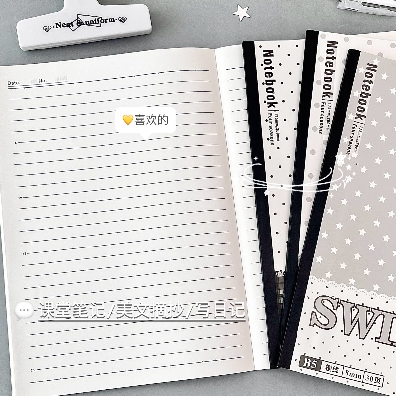 4 Pacotes de Cadernos de Plást - Blank Sheet Music Notebook avaliação e preço