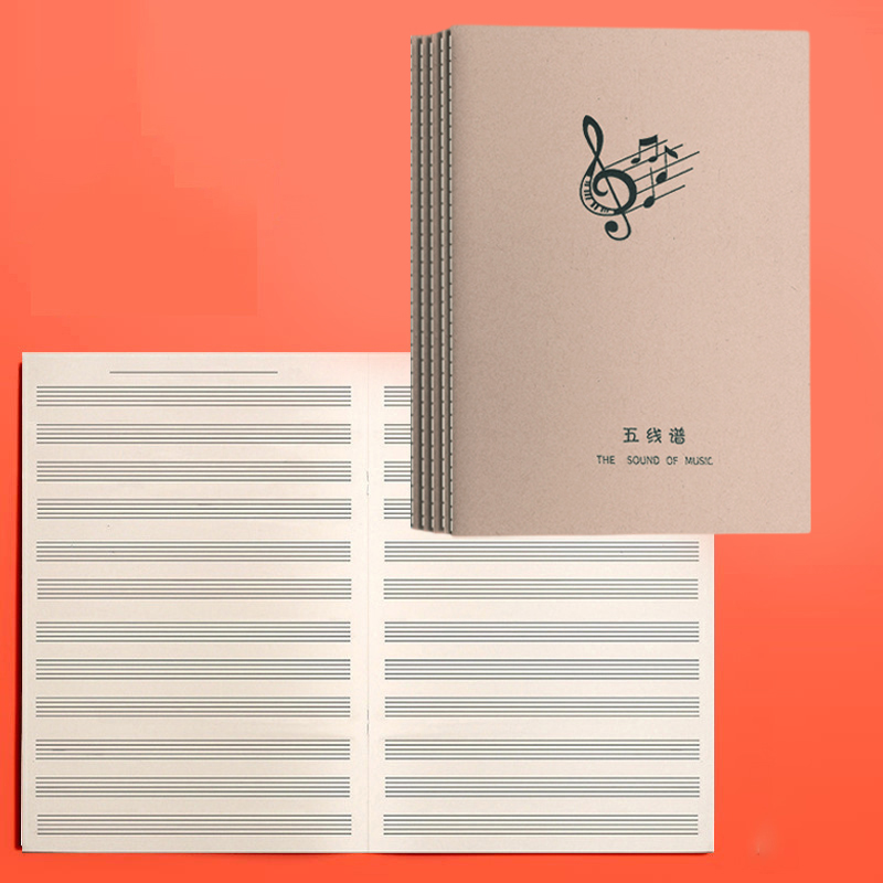 Caderno de Prática Musical com - Blank Sheet Music Notebook avaliação e preço