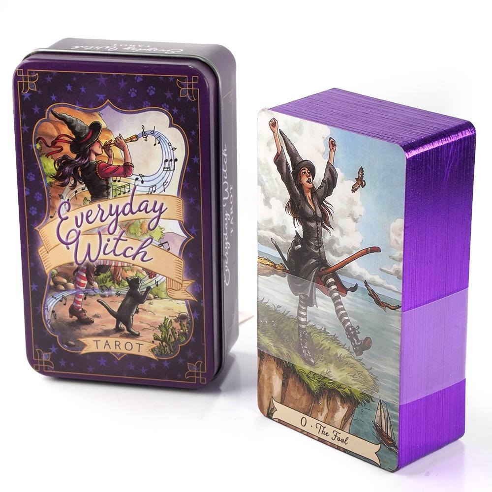 10.3*6cm todos os dias bruxa t - Tarot Deck With Guidebook avaliação e preço