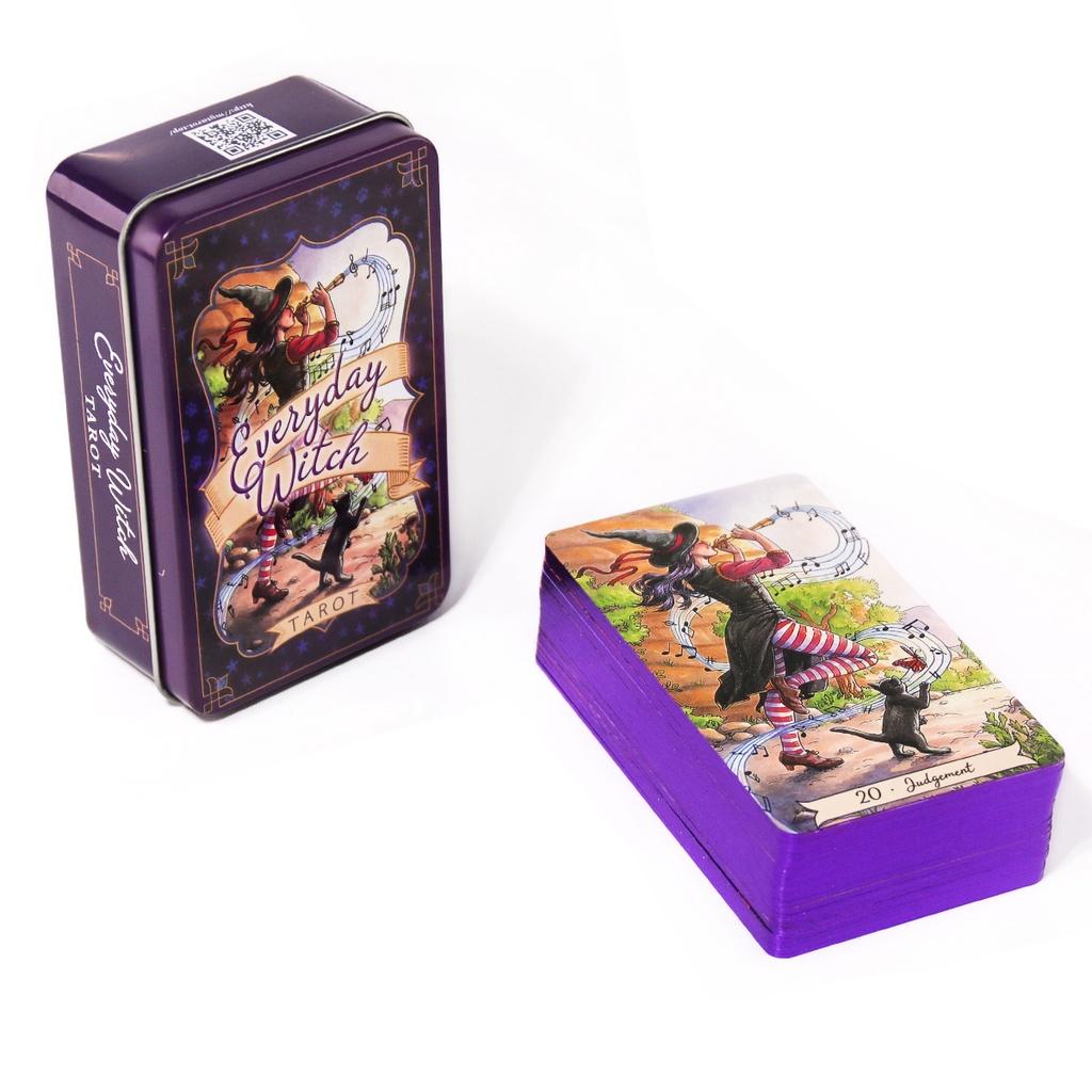 10.3*6cm todos os dias bruxa t - Tarot Deck With Guidebook avaliação e preço