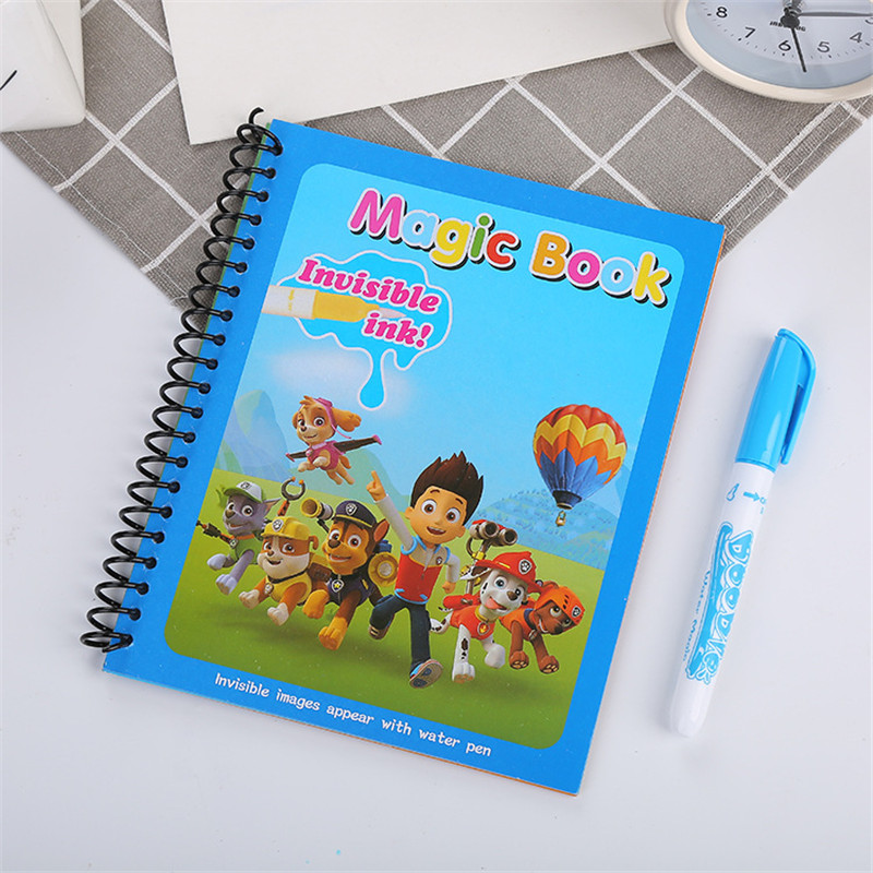 Livro de colorir com água mági - Reusable Water Magic Coloring Book avaliação e preço